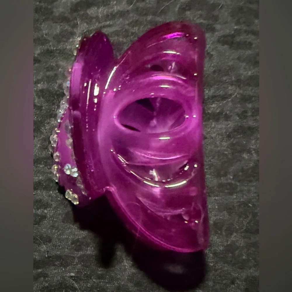 Purple Butterfly Hair Clip